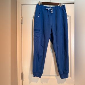 🩺Figs High Waisted Zamora Jogger pants - Royal Blue - Medium Petite🩺